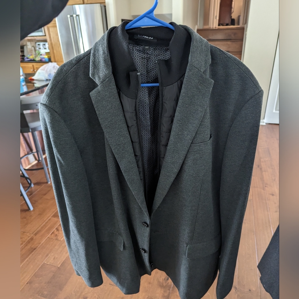 Express 48r slim light weight coat